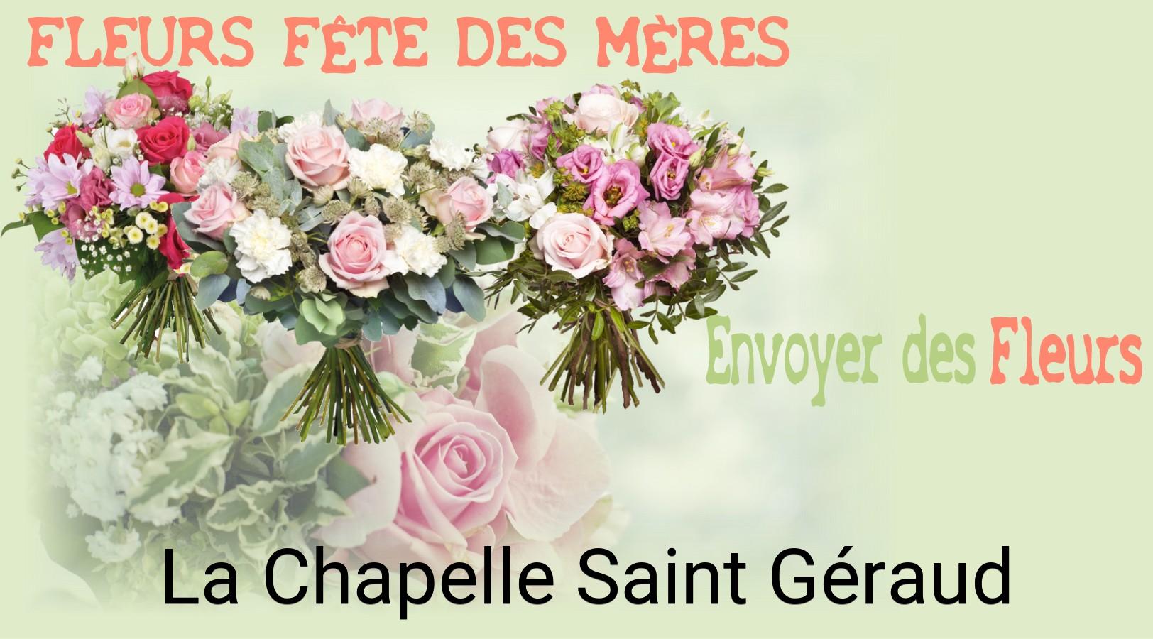 Bouquet de Fête des Mères livré à La Chapelle-Saint-Géraud